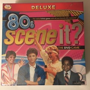 Scene it 80’s DVD Game FACTORY SEALED